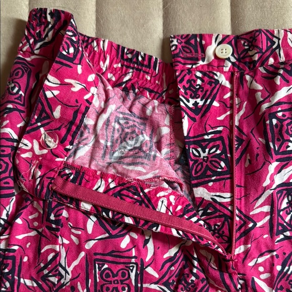Vintage 80s Pink Bermuda Shorts - Picture 3 of 8